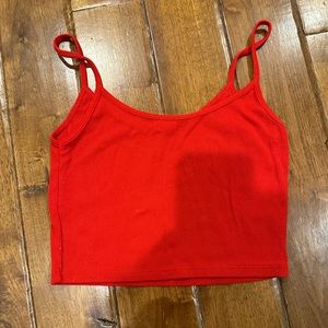 Brandy (one size) cute everyday red tank